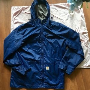 Womens Carhartt Rockford Blue Windbreaker